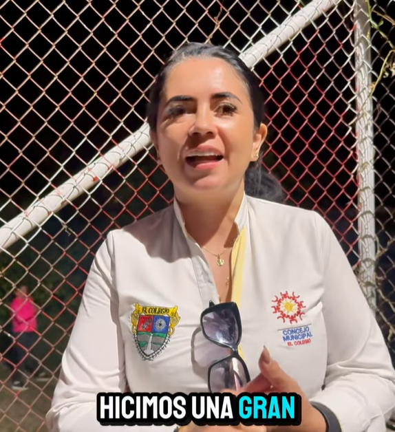 Lady Alarcón, Opina sobre el trabajo del Gerente de Empucol José Mendoza Cheché, en cuanto al Mínimo Vital de Agua en Mesitas de el Colegio